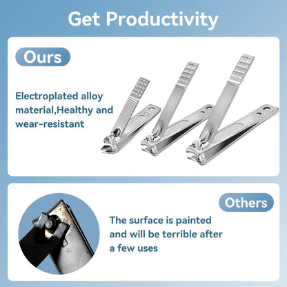 YESDEX Manicure Set Professional – 26 in 1 Nail Clippers Kit Stainless Steel, Nail Cutter Tool for Finger and Toe Nail with Luxurious Travel Leather Case, Gifts for Men Dad Him Husband Parent