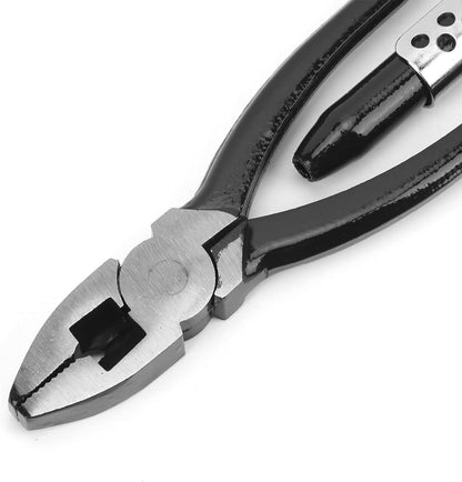 270mm/10.63in Safety Wire Twist Pliers Steel Alloy Wire Twisting Tool Lock Wire Pliers with Spring Return and Heavy Duty Locking Jaws for Aircraft Machinery Vehicles