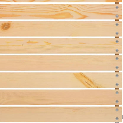 Homgoday Set Divani da Giardino 3 pz in Legno Massello di Pino, Lettini Prendisole, Divano Letto Mobili, Lettini da Giardino, Lettino da Piscina Esterno Piscina 0
