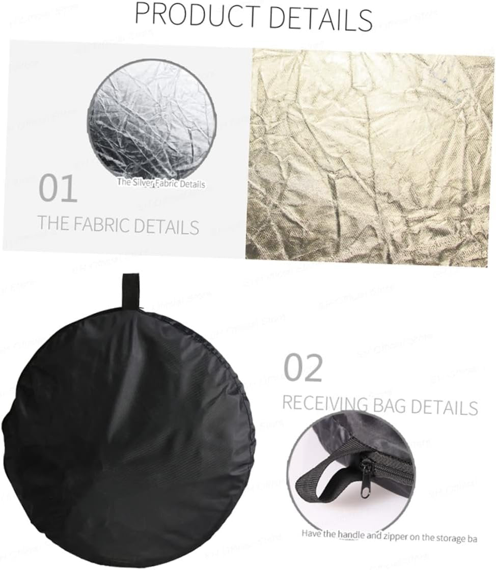 KONTONTY Upgrade Your Photography Gear Cm in Reflector Diffuser Easy to Use Photography Accessories