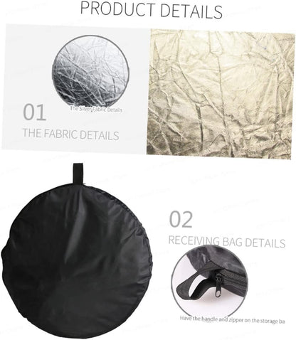 KONTONTY Upgrade Your Photography Gear Cm in Reflector Diffuser Easy to Use Photography Accessories