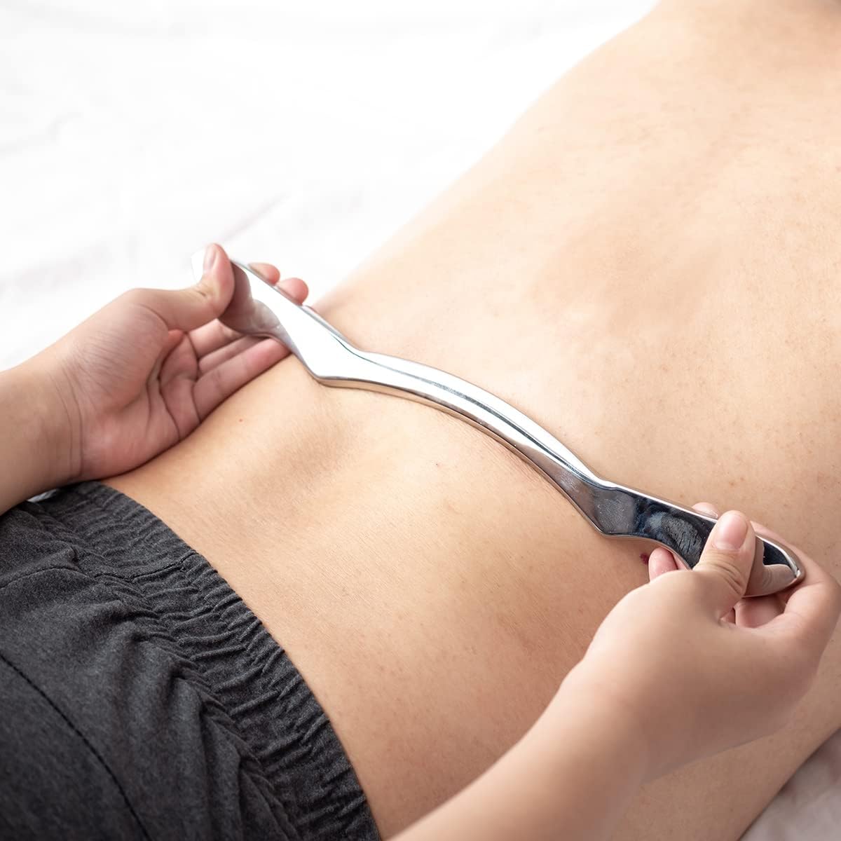 Allshow Gua Sha Scraping Massage Tool, REALLYGOOD IASTM Tools, Long Bar Tool for Large Muscles, Great Soft Tissue Mobilization Tool, 13.5 inch Long (A)