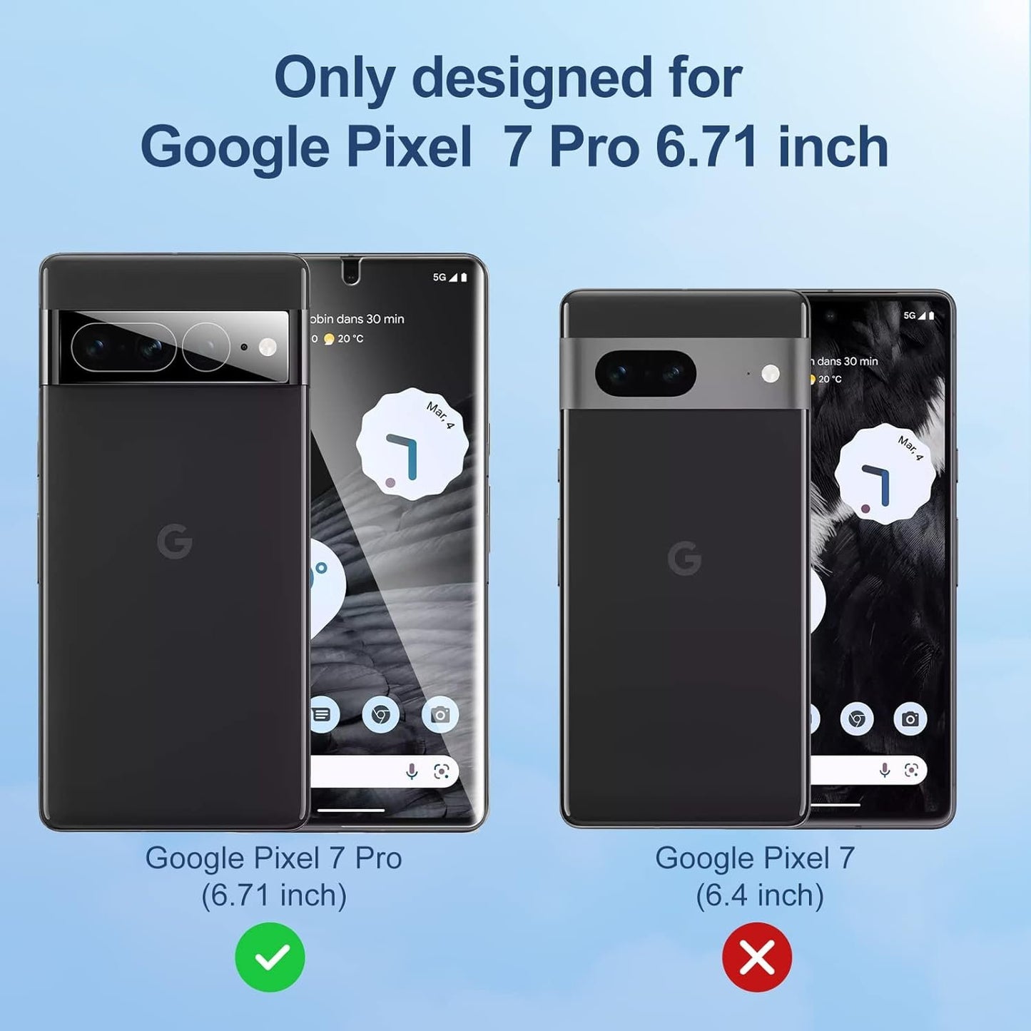 LK [2+2 Pack] for Google Pixel 7 Pro Screen Protector + 2 Pack Camera Lens Protector with Positioning Tool, [Anti-Scratch] Self-Healing TPU Film, Ultra-Thin Screen Protector for Pixel 7 Pro, 6.7-inch