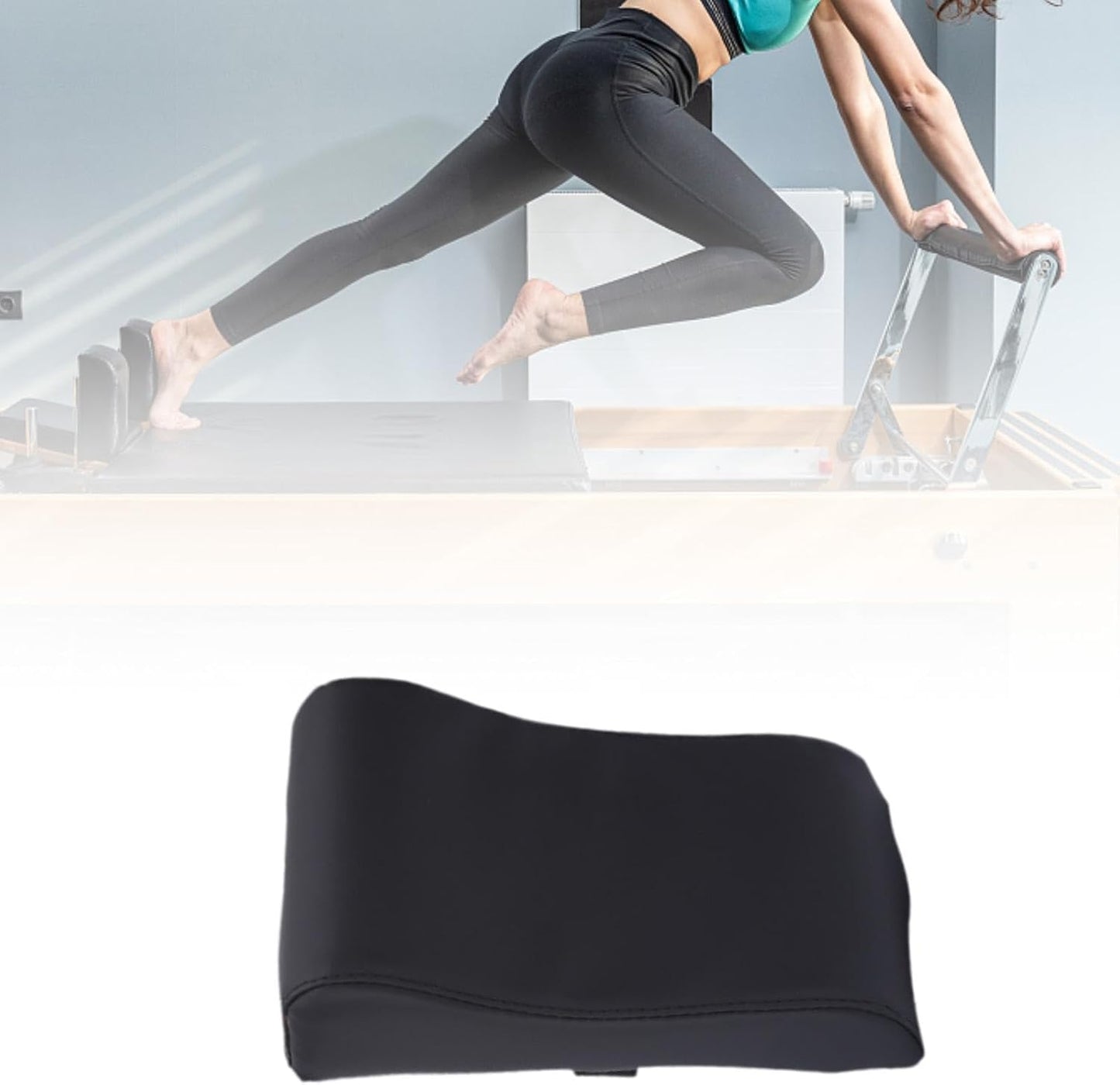 Dickly Pilates Reformer Cushion Pilates Reformer Machine Accessories Support Pillow for Home Gym Workout, Wedge