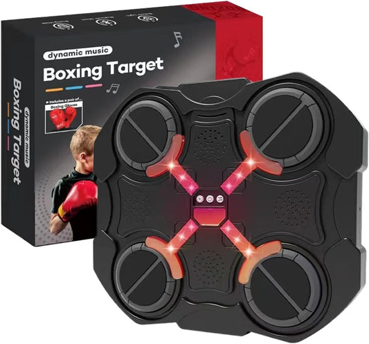Music Boxing Machine, LED Touch Screen Boxing Target, Wireless Boxing Equipment, Smart Boxing Workout Gear, Adjustable Punching Target, Home Gym Boxing Machine, Office Fitness Equipment
