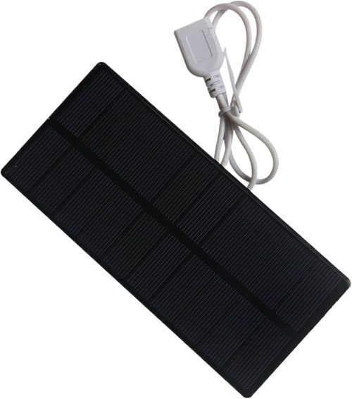 Solar Poweer Bank – 6w Waterproof External Charger | Portable Backup Battery Pack with Solar Panel for Camping Hiking Travel | Durablle USB Charging Station for Devices