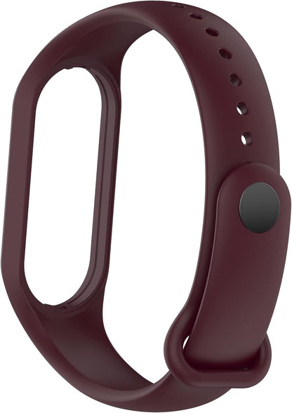 Fit for Mi Band 7 Bands for Women Men, Adjustable Soft Silicone Replacement Watch Bands Straps Wristbands Bracelet Accessories Fit for Xiaomi Mi Band 7/ Mi Band 6/5 NFC Fitness Tracker