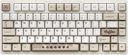 BOYI D75 Quick Release Wireless Aluminum Gaming Keyboard,Tri-Mode Custom Hot Swappable RGB 75% Mechanical Keyboard for Windows/Mac/PC (Beige)