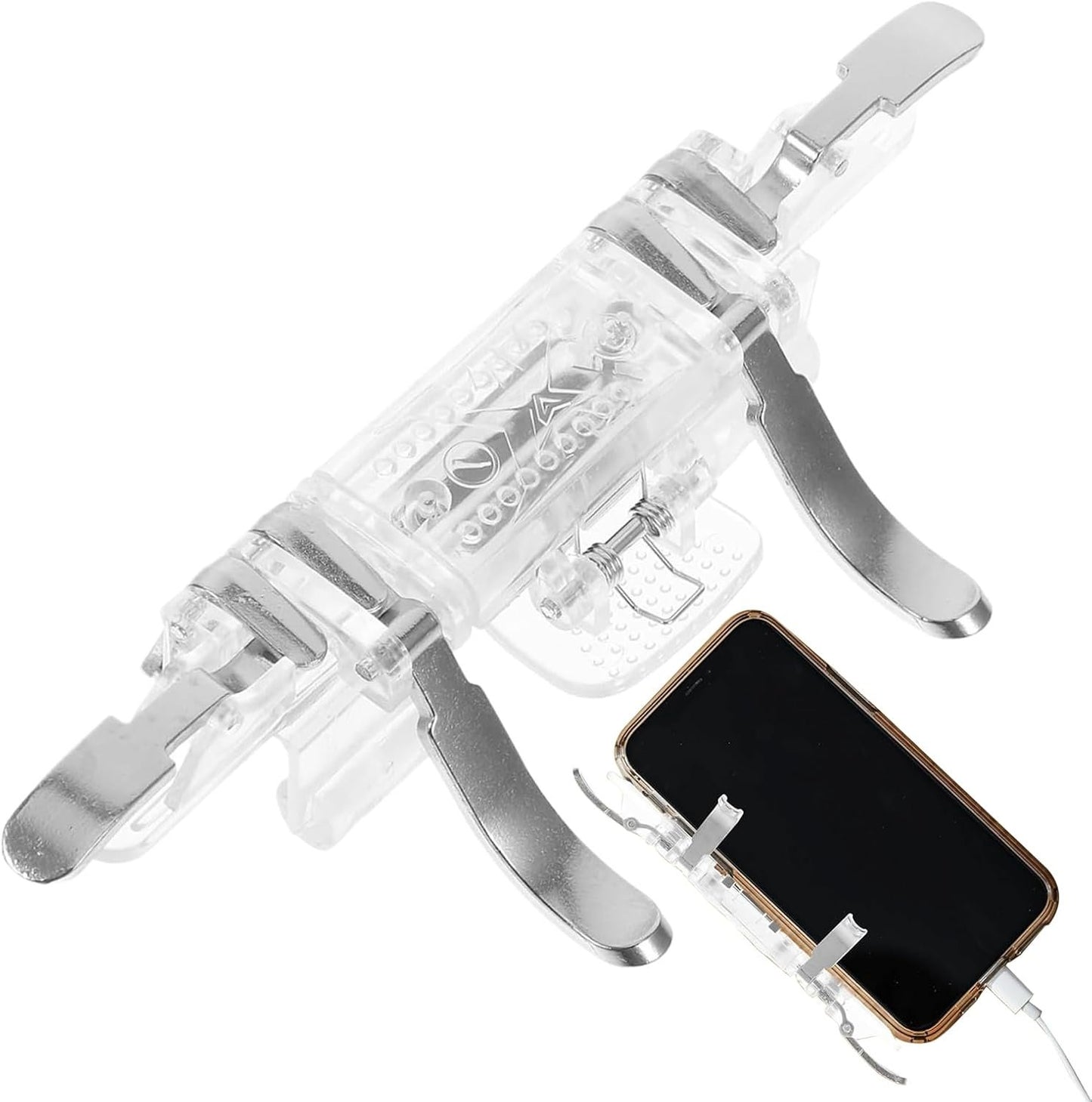 Phone Game Controller â€“ ABS Adjustable Mobile Phone Controller | Ergonomic Gamepad Holder | Mobile Controller Ideal For gamiing, Streaming & On-the-Go Entertainment