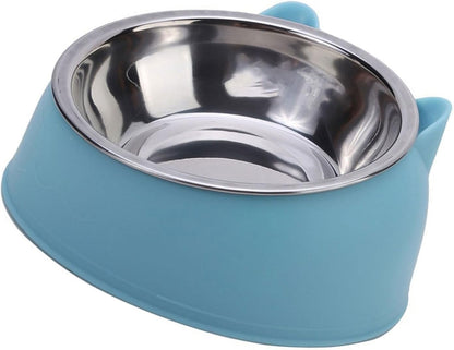 Adrosstoller Ciotola staccabile per irrigazione e mangiare, per alleviare la pressione del collo, ciotola protetta per il collo dell'animale domestico, ciotola per l'irrigazione del cane