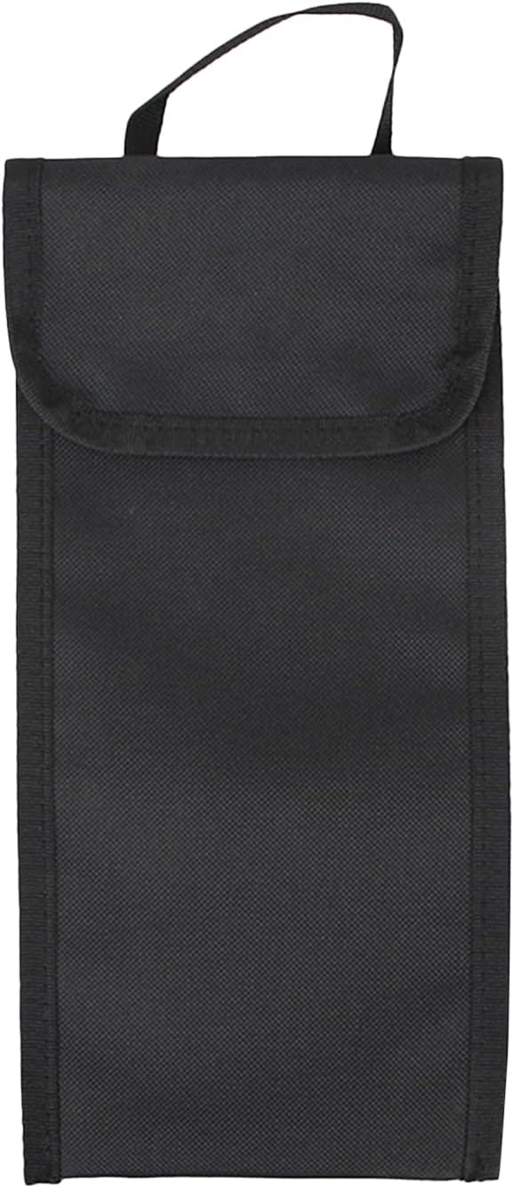 Tent Stake Bag, Camping Stakes Sleeve, 11.22x5.12 Inches Portable Tool Pouch with Hammer Pocket Nails, Outdoor Camp Gear for Travel, Backpacking, Hunting Material Oxford Cloth