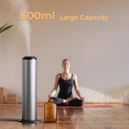 Aromadd 2800 sq.ft Floor Standing Waterless Diffuser, 600ml Scent Air Machine for Home, Cold Air Hotel Scent Diffuser Essential Oil Diffuser Large Room Office, Remote and APP Control