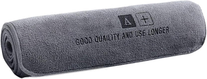 Générique Car Wash Towels, Detailing Cloths, Reusable Medium Size Quick Dry Material Lint Design, Assorbente Wipes for Glass, Dishes, Home, Bathroom, Garage and Mirror Cleaning