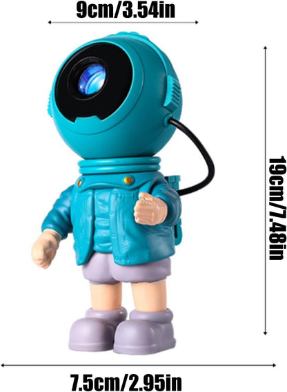 Generico Astronaut Projector Night Light, Rotating Smart Kids, Bedside Lamp Bedroom, 9x7.5x19cm Nursery, Living Room, Desktop, and Workplace Decorative Lighting Light Solution Adds Charm