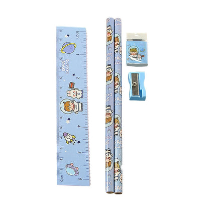 Lesunbak Stationery Writing Set, Cute Stationery Kit for Student | Classroom Reward Set for Kids Boys Girls, Painting Creation, Drawing