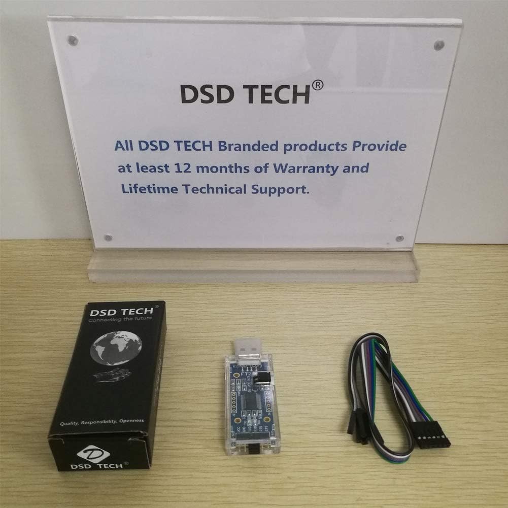 DSD TECH FTDI FT232RL Chip USB to TTL Serial Adapter Compatible with Windows 10 8 7 Mac OS X