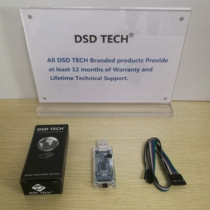 DSD TECH FTDI FT232RL Chip USB to TTL Serial Adapter Compatible with Windows 10 8 7 Mac OS X