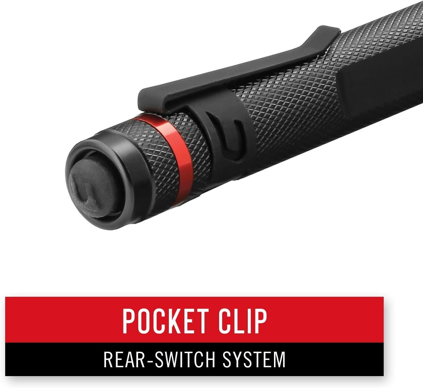 COAST 1XAAA Black Aluminium 54 LUMENS MAX Beam Inspection Pen Torch