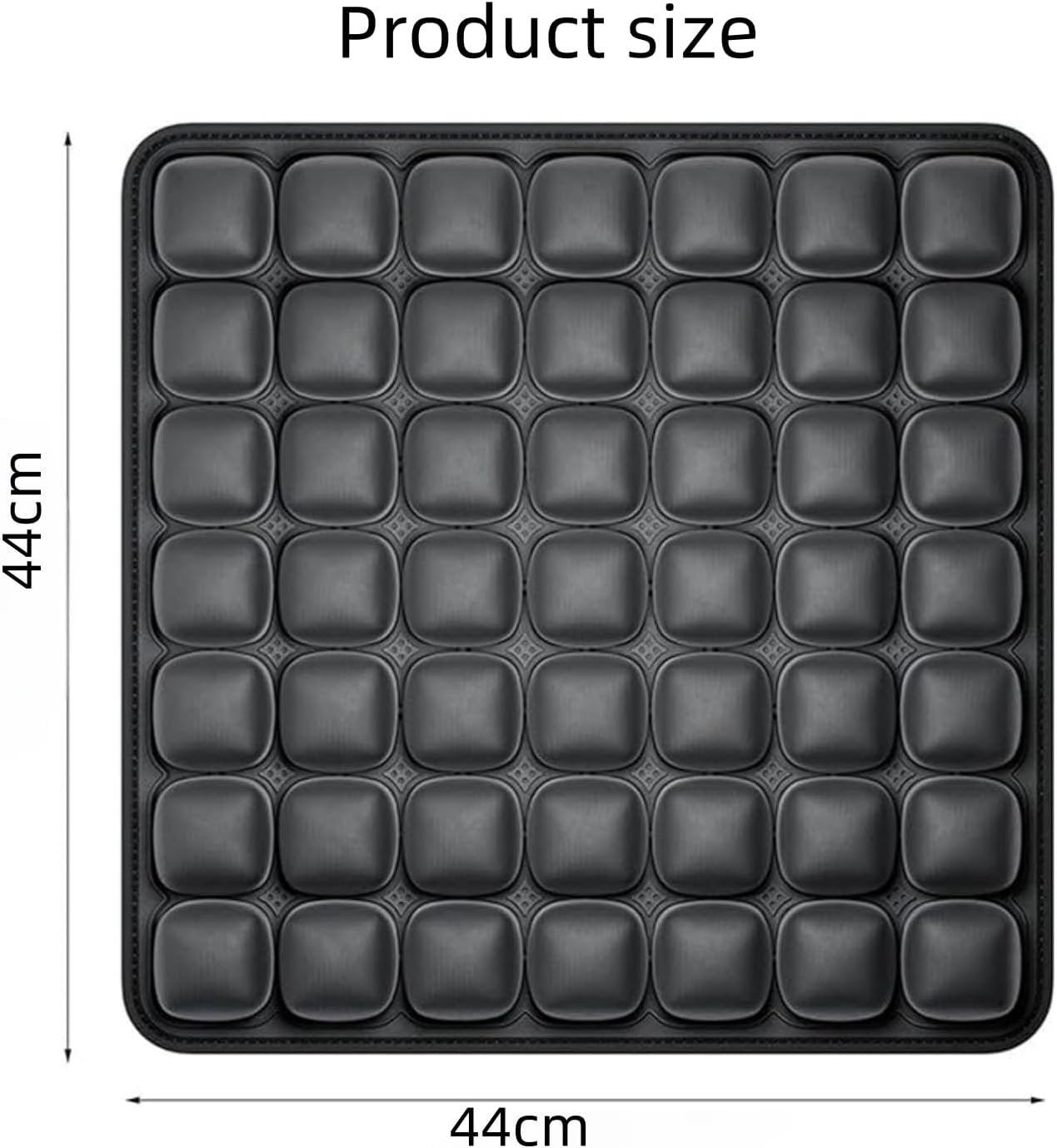 Wzenclave 3D Air Cell Travel Cushion - Inflatable Seat Cushion for Airplane, Car, Office Chair, and Wheelchair