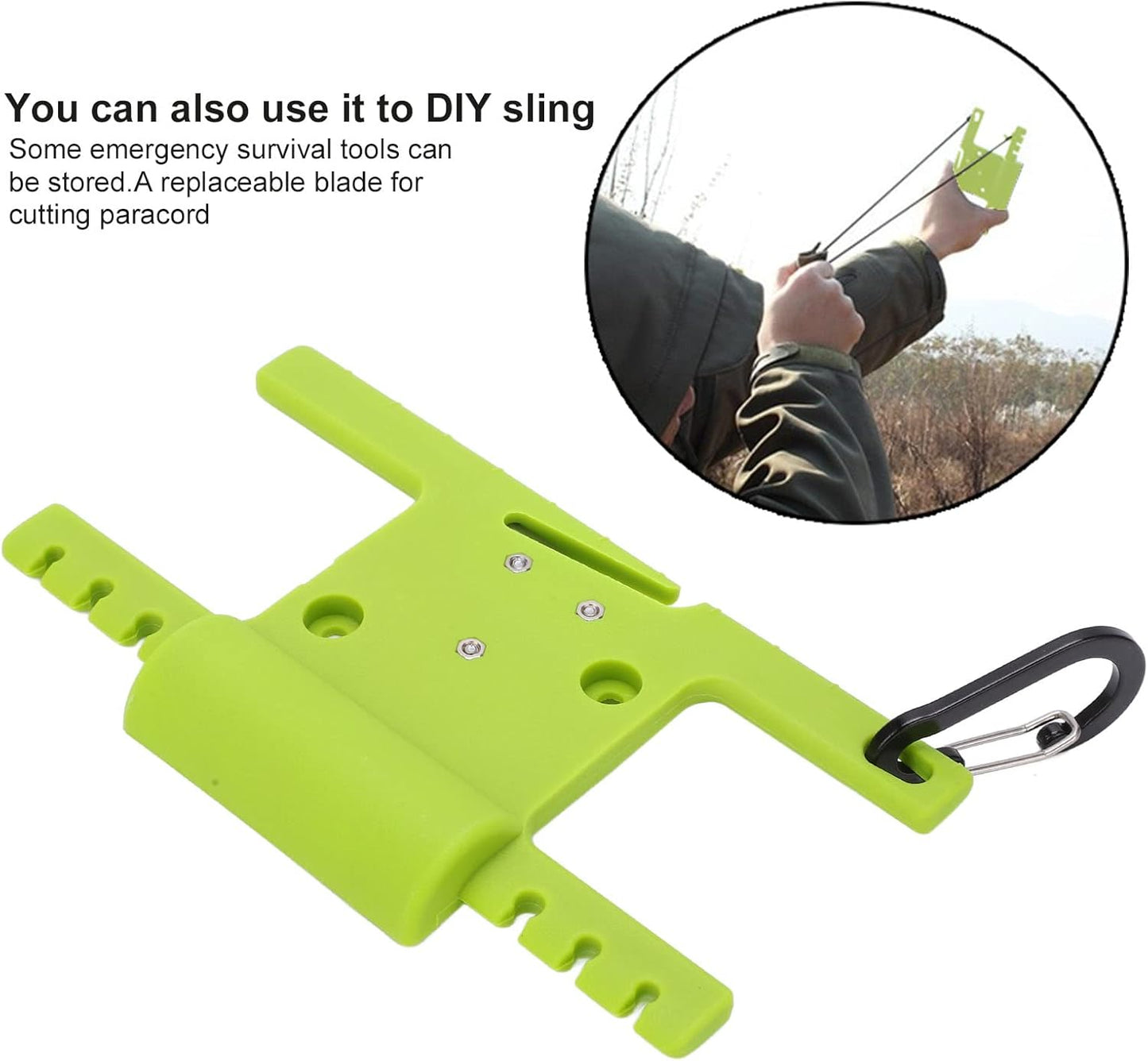 Paracord Holder Spool, Portable Powerful High Strength Spool Tool for Outdoor Camping