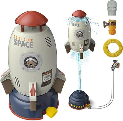 Splash Play Toys, Rocket Launch Sprinkler Toy, Rocket Sprinkler Toy for Children, Outdoor Sprinkler Toy, Sprayer Toy, Splash Play Toys