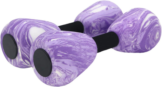 Aquatic Exercise Dumbbells, Foam Dumbbell, High-Density Aerobic Workout Gear, Muscle Shaping Rehabilitation, Water Fitness Equipment for Swimming Pool Exercise10.63 Inch