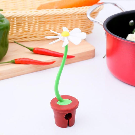 Mimoqk LID SIRVER POT, LID SIRD SIGHT Spill Proof | Boil Quote | Heat Resistant Rotating Design, Kitchen Utensils, Fun Gadgets for Indoor Restaurant Chef