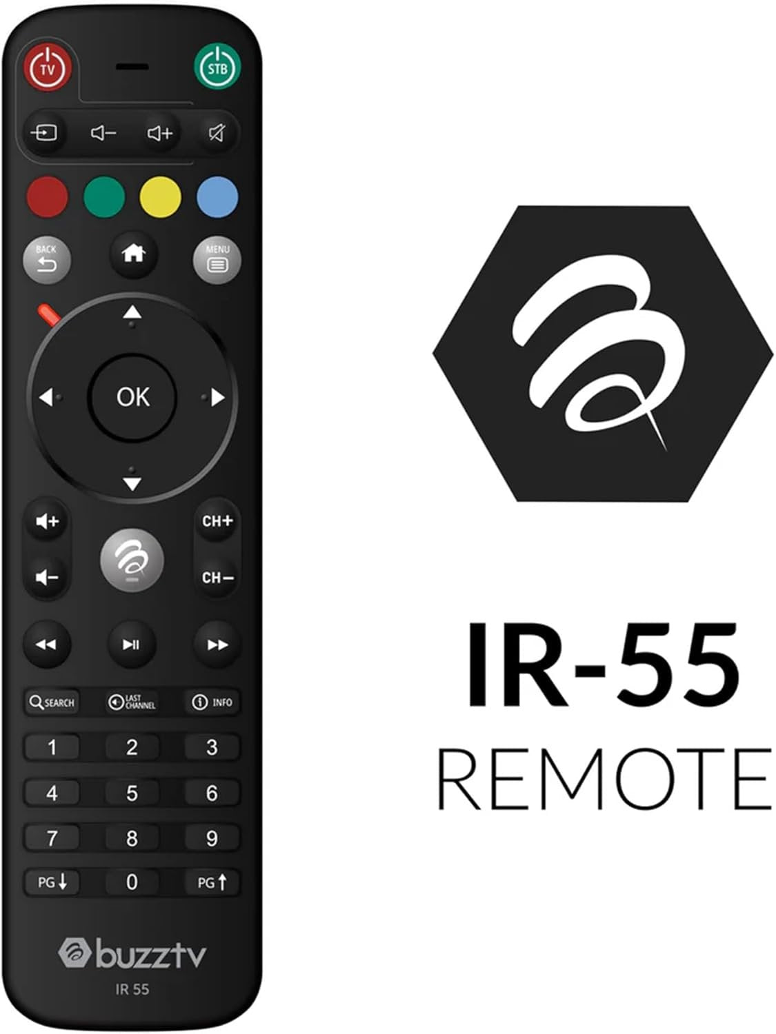 BuzzTV L1 4K UHD Linux OS 2GB / 8GB Dual Band Wireless TV Box