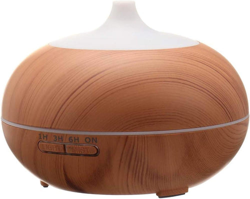 550Ml Aroma Diffuser Remote Control Air Humidifier Electric Ultrasonic 7 Colors Changing Air Purifier