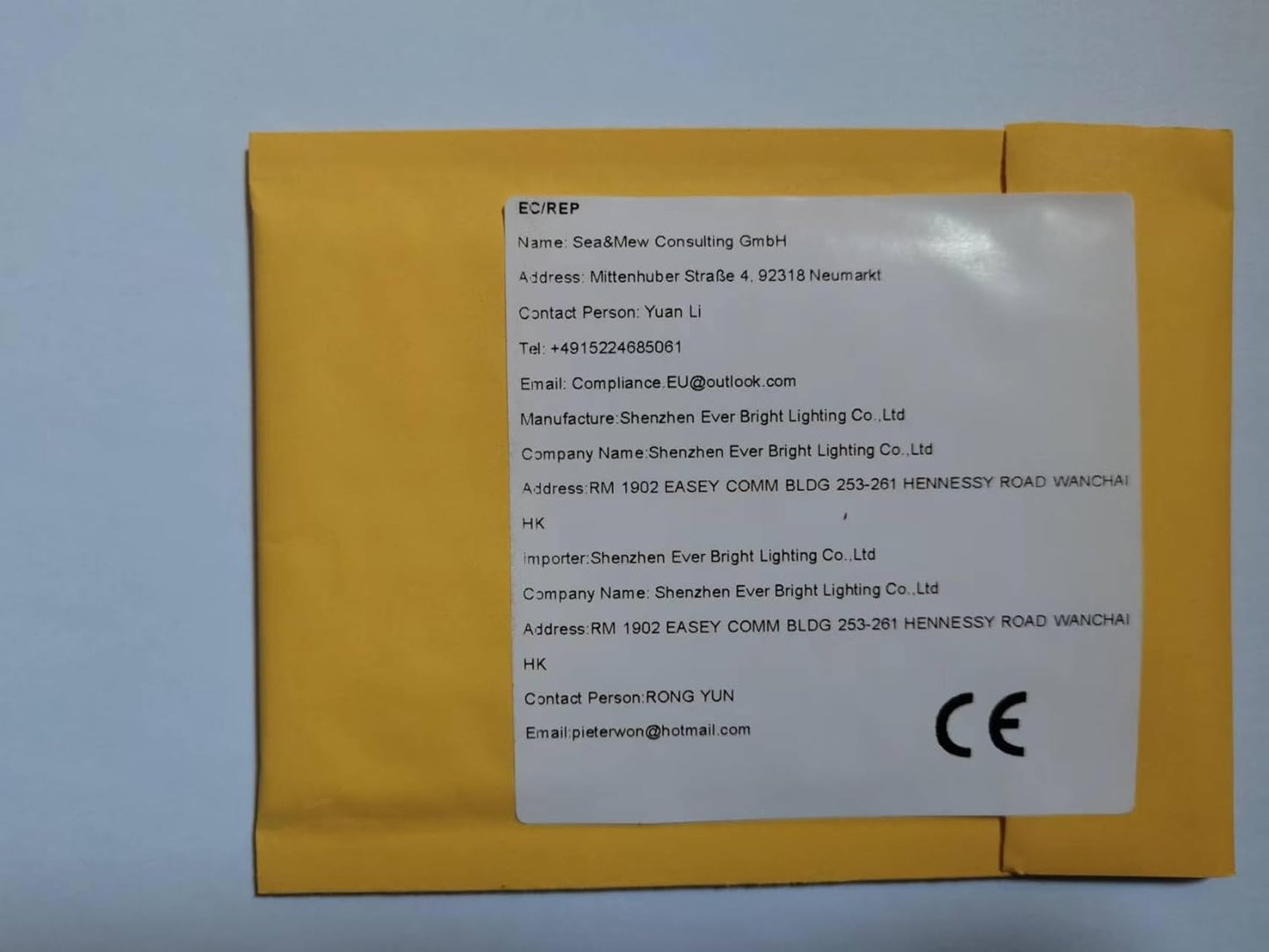EBLCL Mini Mag Lite 2 AA Cell 1 Watt LED Conversion Bulb