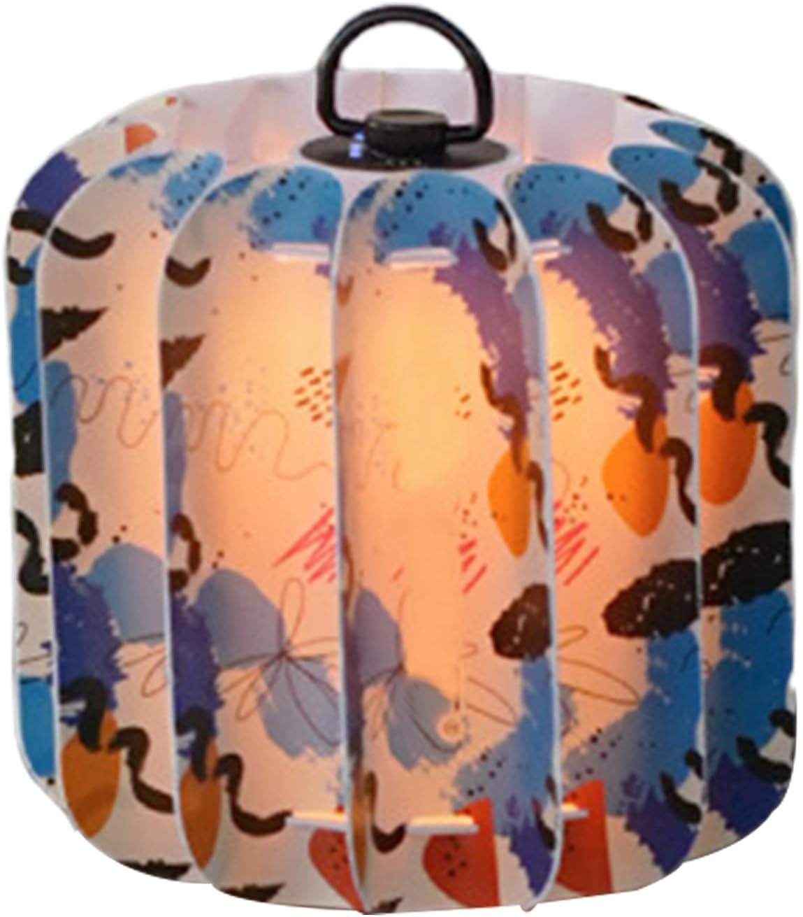 Jigsaw Puzzle Lampshade, Ceiling Lamp Shade, 4.72x4.53 Inches Pendant Fixture Decor, Waterproof Light Replacement Parts for Balconies Camping Picnics Outdoor Lighting Use