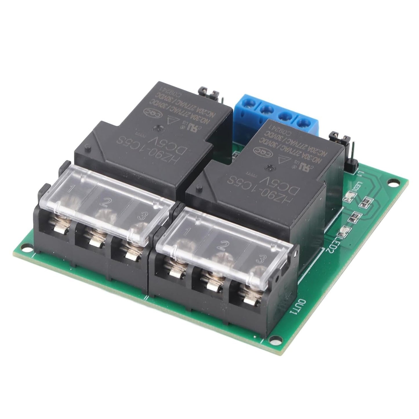 High Power Two Way Bidirectional Optocoupler Isolation Relay Module 30A YYGâ€‘3 for Home Automation System (12VDC)