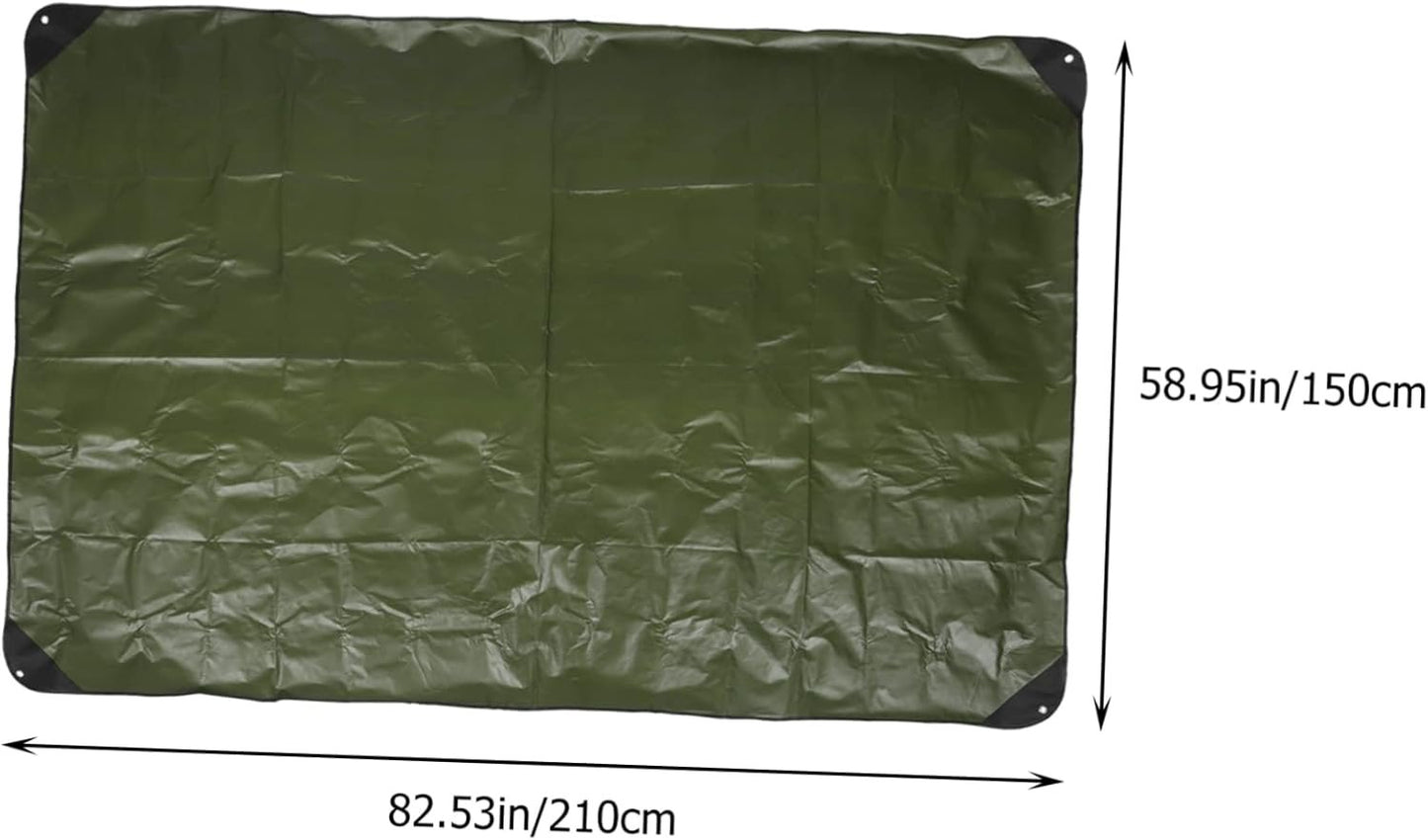 Mipcase Thermal Emergency Blanket Thicken Insulation Awning for Tent Survival Gear Outdoor Mat for Camping Hiking Picnics and Emergency Situations