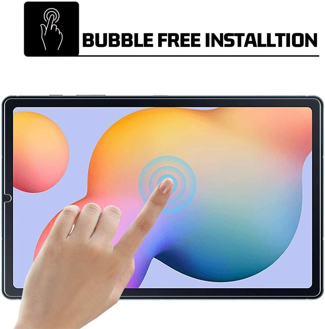 Screen Protector for Samsung Galaxy Tab S6 Lite 10.4 inch 2024/2022/2020 with 9H Tempered Glass Film, HD Clear [2-Pack]