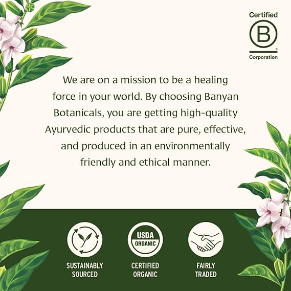 Banyan Botanicals Mint Daily Swish – Organic Ayurvedic Pulling Oil with Coconut Oil – Mouthwash for Fresh Breath and Sparkling Oral Health* – 8 oz – Non GMO Sustainably Sourced Vegan