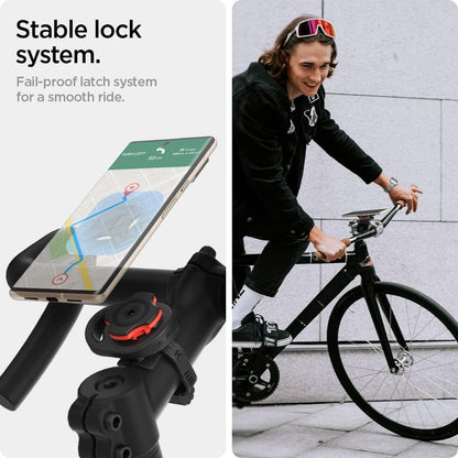 Spigen Gearlock Bike Phone Mount with Universal Adapter (Compatible with Most Smartphones - Galaxy, iPhone, Pixel, Moto, etc.) - Parent