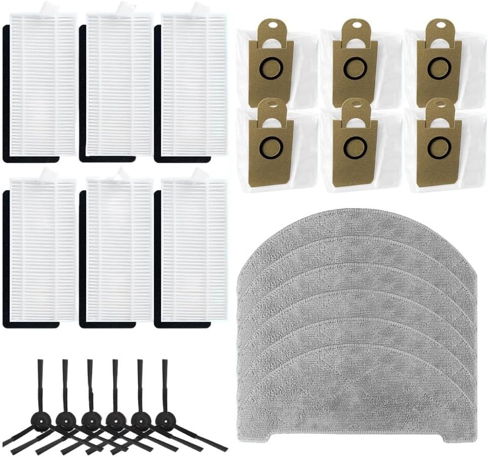 Cleaning Essentials Pack compatibile con aspirapolvere IMOU RV1 Pro Max, include molteplici accessori utili per migliorare le prestazioni