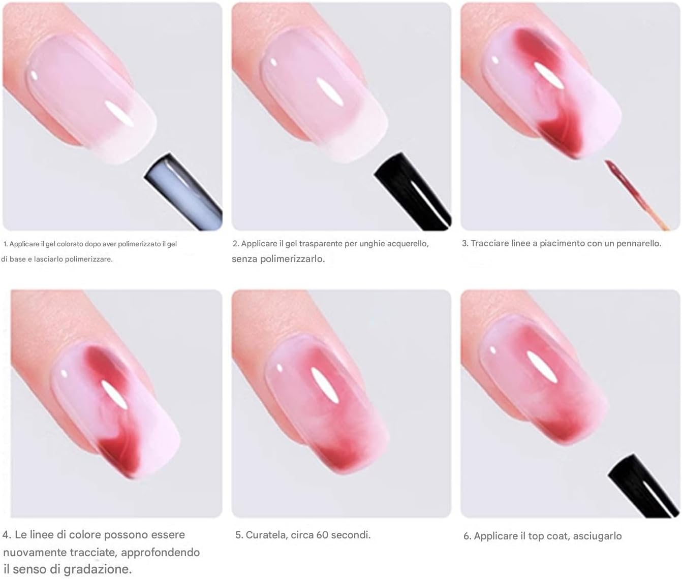Nail Gel, Nail Polish, Uv Led Soak Off Art Personal Care Beauty Supplies, Accessories Women Girls Daily Use Salon Home Manicure, for Nail-Arts Design, Multicolor