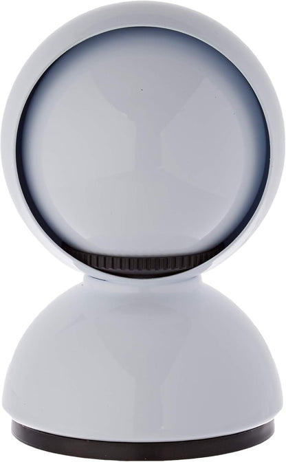 Artemide Eclisse Table Lamp, Diameter 12 x Height 18 cm, White, Diameter 12 x Height 18 cm