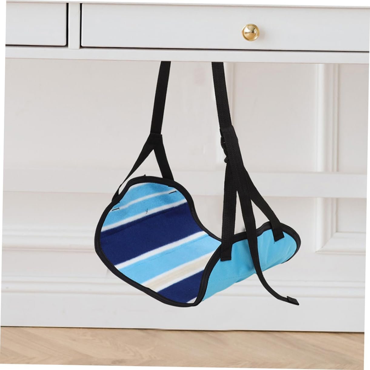 TEHAUX Ergonomic Foot Hammock Airplane Travel Essentials Foot Rest for for Every Journey