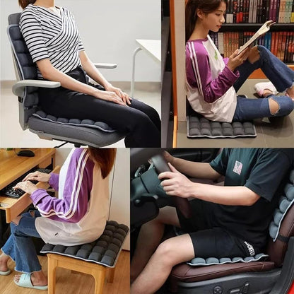 EUIOOVM Airplane Cushion for Long Flights Seat Cushion Sondur Dynamically Pressure and Curve Airplane with Customizable Firmness