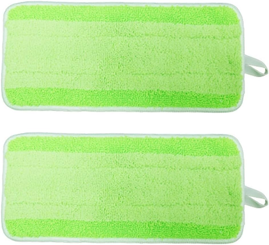 Cleaning Essential, 2 panni piatti in microfibra progettati per l'uso con prodotti Bon A su vari tipi di pavimento (bordo bianco)