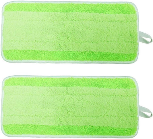 Cleaning Essential, 2 panni piatti in microfibra progettati per l'uso con prodotti Bon A su vari tipi di pavimento (bordo bianco)