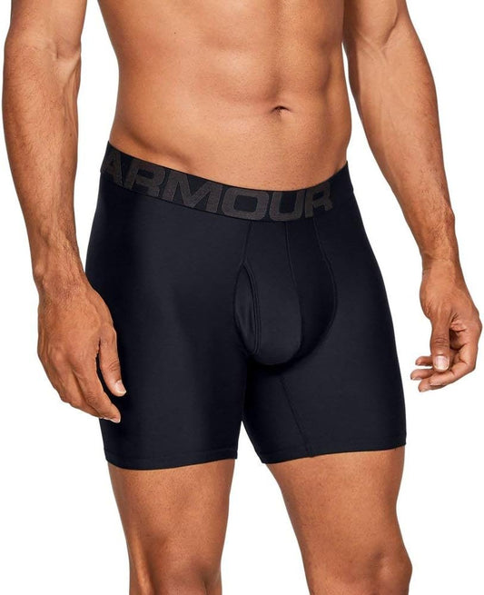 Under Armour Mens Tech 6-inch Boxerjock 1-Pack