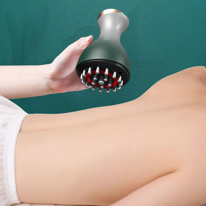 Strumento Per Massaggio Anticellulite | Dispositivo Elettrico Senza Fili Manuale per Massaggio Cellulite | Accessorio per Benessere di Cosce Gambe Braccia Addominali Glutei e Corpo