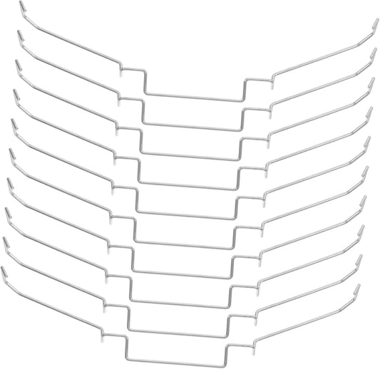 HAWILLOSCH 4pcs CPU Fan Buckle - 12cm Radiator Fan Fixing Clips Wire Heatsink Fan Buckle - Mainboard Upper Hook Fixed Bracket for Gaming Office and PC Build