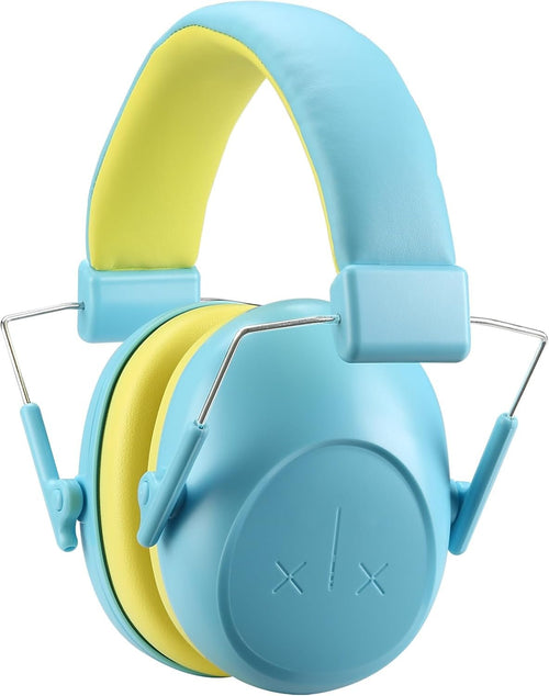 ProCase Kids Noise Cancelling Headphones, Kids Ear Protection Monster Jam Truck, Fireworks Hearing Protection Noise Reduction, Noise Canceling Earmuffs for Sensory Autism Toddler Children -Blue