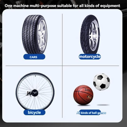 A Ircore S1 - Smart Portable Tire Inflator | Wireless Fast Air Pump, Portable Mini Air Pump, Equipped with Lighting for Car, SUV, Motorcycle, Bicycle, and Ball