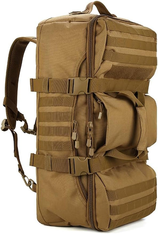 Namolit Outdoor Travel Bag Large Capacity Camping Backpack Waterproof Duffel Bag 56-75L for Outdoor Activities Sports Travel