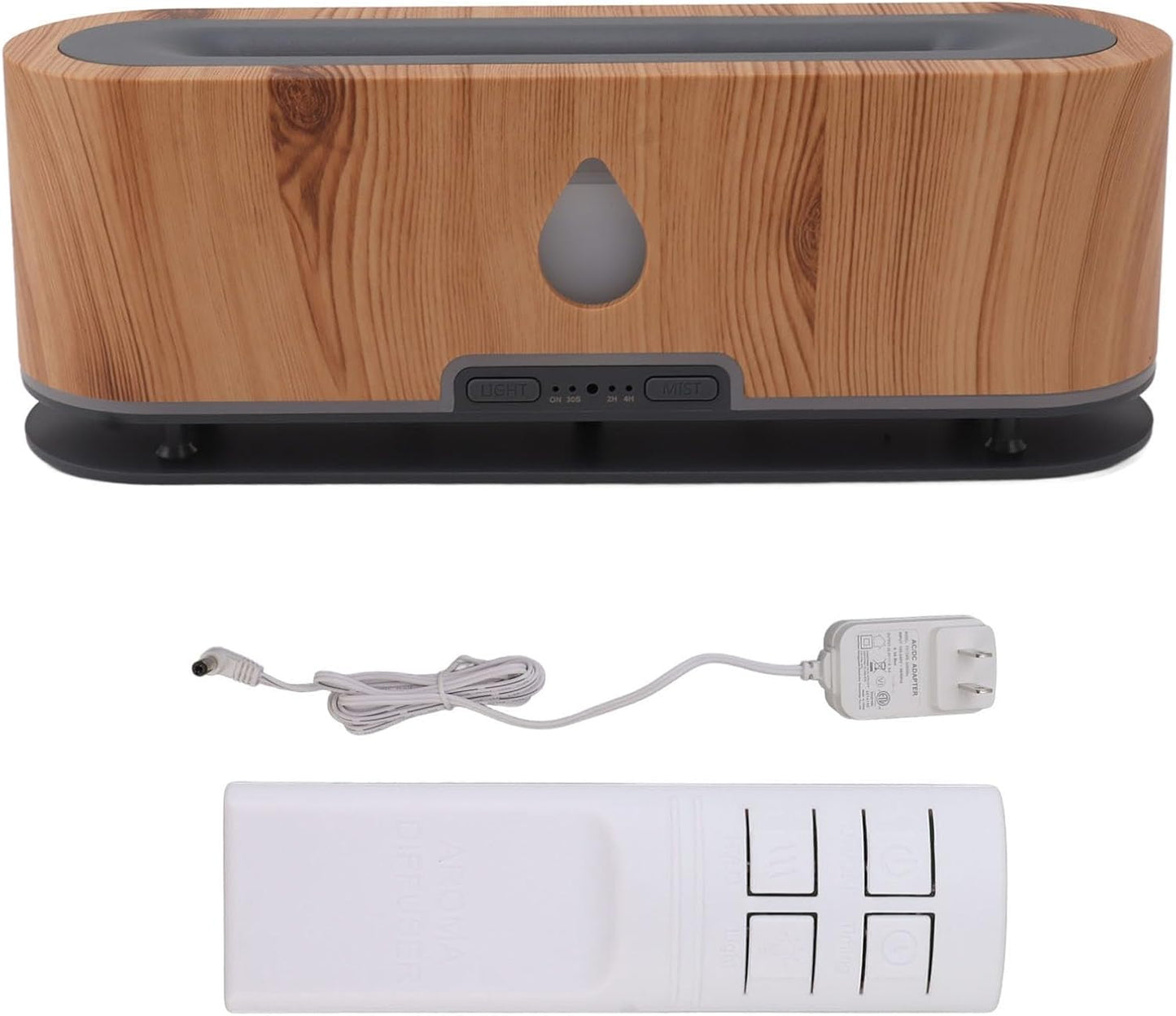 Mystical/Fantasy Aromatherapy Diffuser, Ultrasonic Oil Diffuser Decorative Noiseless 100 to 240V with Remote Control for Home Office (US Plug)